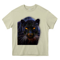 Mossy Black Panther, Big Cat T Heavy Core Tee - longCreatives