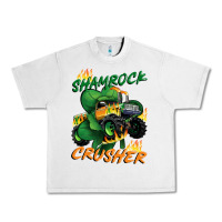 Lunar Rock Shamrock crusher St. Patrick's Day Urban Heavy Tee - CowGirlArtShop