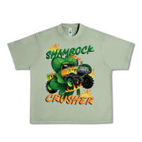 Shamrock Crusher St. Patrick's Day Urban Heavy Tee | Teevron
