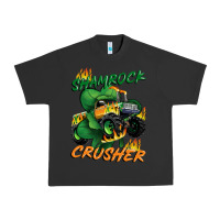 Pigment Black Shamrock crusher St. Patrick's Day Urban Heavy Tee - CowGirlArtShop