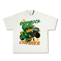 Pistachio Shamrock crusher St. Patrick's Day Urban Heavy Tee - CowGirlArtShop