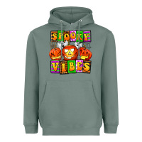 Sage spooky vibes Heavyweight Hoodie - AdoDesignShop