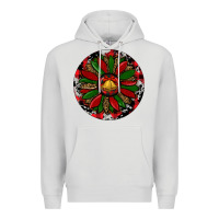 Dove Grey Sunflower Christmas Premium Hoodie - RanaPortraitStore
