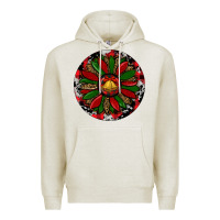 Oatmeal Heather Sunflower Christmas Premium Hoodie - RanaPortraitStore