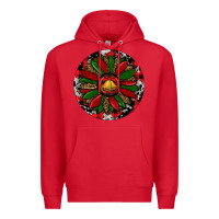 Red Sunflower Christmas Premium Hoodie - RanaPortraitStore