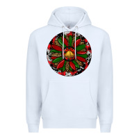 White Sunflower Christmas Premium Hoodie - RanaPortraitStore