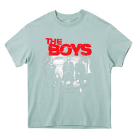 Arona The Boys Graffiti Group Photo Heavy Core Tee - longCreatives