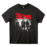 Asphalt The Boys Graffiti Group Photo Heavy Core Tee - longCreatives