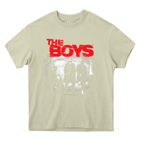 Mossy The Boys Graffiti Group Photo Heavy Core Tee - longCreatives