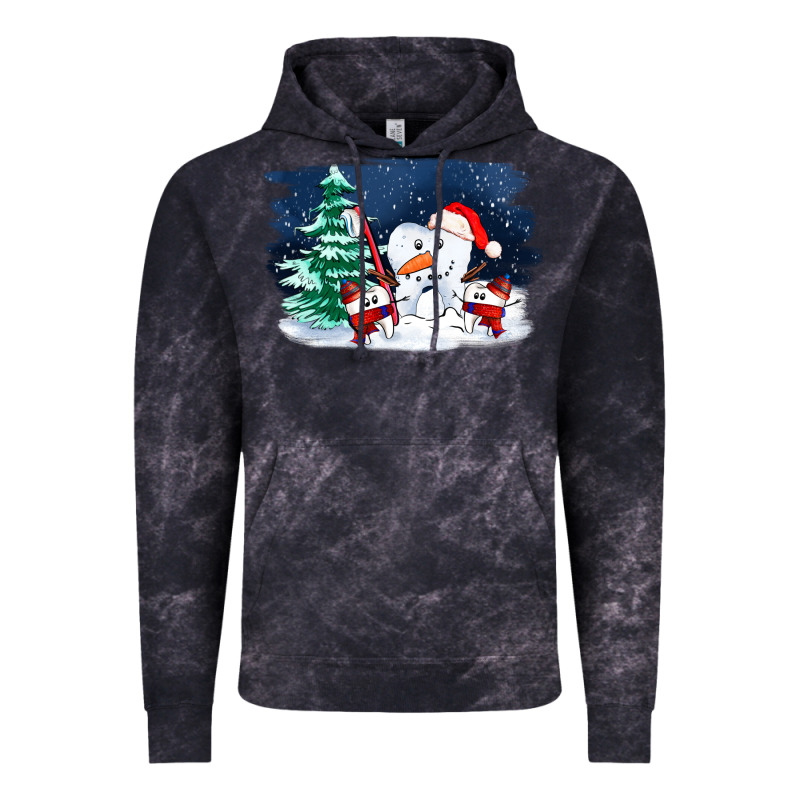 Teeth Snow Party Costom Ado Vintage Hoodie by OliviaCreatesArt | Teevron