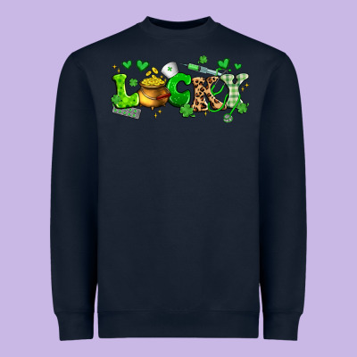 Lucky Nurse Heavyweight Sweatshirt Designed By Artiststas