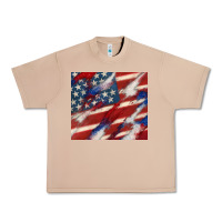Burro American flag glitter 4th of july Urban Heavy Tee - CowGirlArtShop