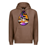 Chestnut Hallowen Teardrop Premium Hoodie - LillyAllenDesigns