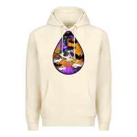 Sandshell Hallowen Teardrop Premium Hoodie - LillyAllenDesigns