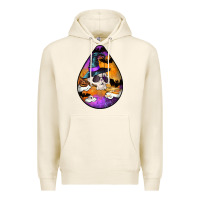Tofu Hallowen Teardrop Premium Hoodie - LillyAllenDesigns