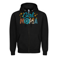 Black girl mama Zipper Hoodie - Artiststas