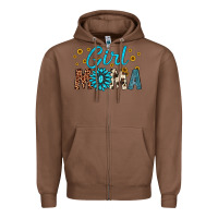 Chestnut girl mama Zipper Hoodie - Artiststas