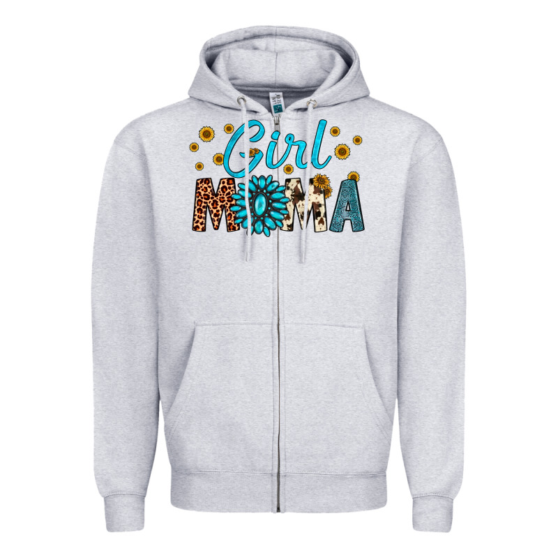 Girl Mama Zipper Hoodie by Artiststas | Teevron