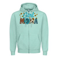 Seafoam girl mama Zipper Hoodie - Artiststas