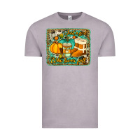 Vintage Zinc just a girl who loves fall background Vintage Tee - Jasminsmagicworld