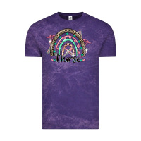 Cloud Purple nurse rainbow Vintage Tee - CowGirlArtShop