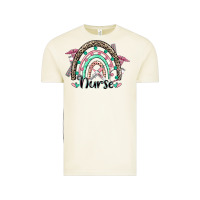 Vintage Arctic nurse rainbow Vintage Tee - CowGirlArtShop