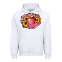 White apple sunflower back to school background Urban Hoodie - AdoDesignShop