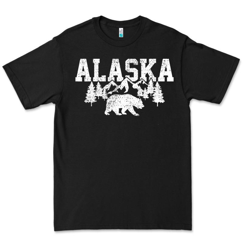 Alaska Mountains Forest Hunting Usa Premium Tee by longCreatives | Teevron