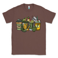 Chestnut Army coffee cups 4th of july Classic Tee - HowdyJamesFarm