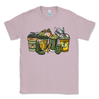 Lilac Army coffee cups 4th of july Classic Tee - HowdyJamesFarm
