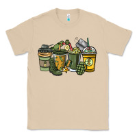 Mushroom Army coffee cups 4th of july Classic Tee - HowdyJamesFarm