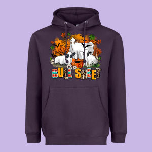 Bull Sheet Heavyweight Hoodie Designed By Adodesignshop