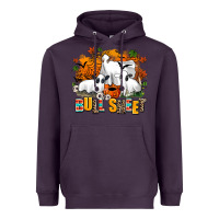 Plum bull sheet Heavyweight Hoodie - AdoDesignShop