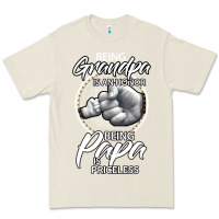 Bone being grandpa is an honor being papa is priceless, gift dad Premium Tee - longCreatives
