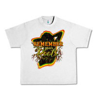 Lunar Rock Remember your roots Urban Heavy Tee - HowdyJamesFarm