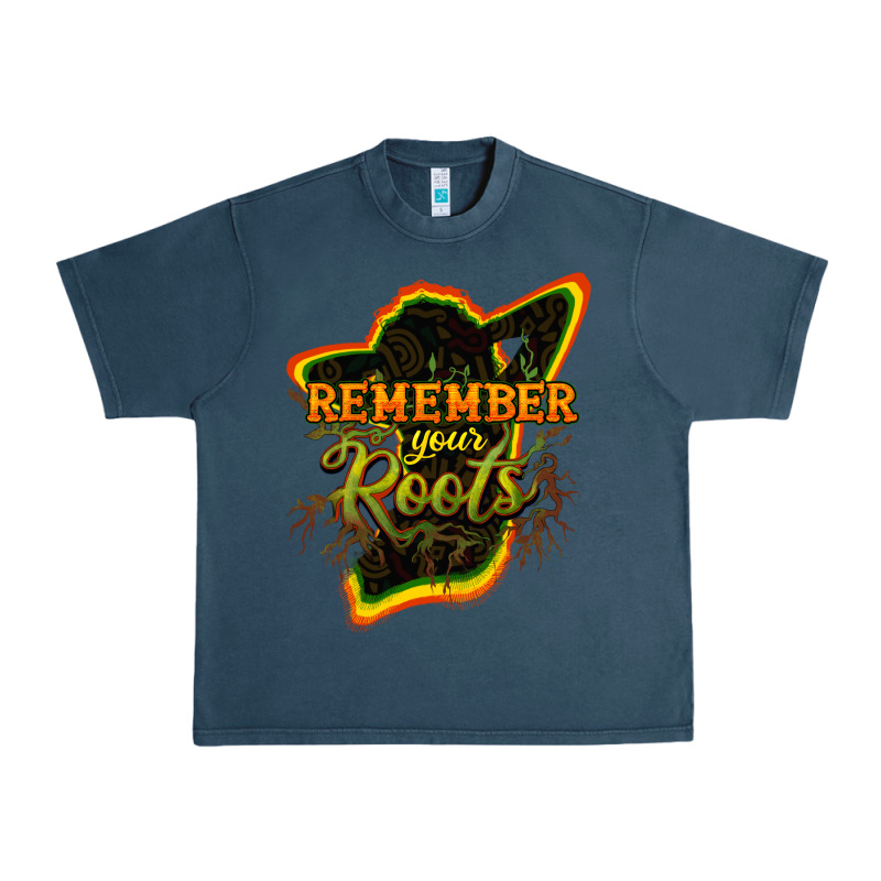 Remember Your Roots Urban Heavy Tee by HowdyJamesFarm | Teevron