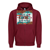 Burgundy first my mother forever my friend Zipper Hoodie - Artiststas