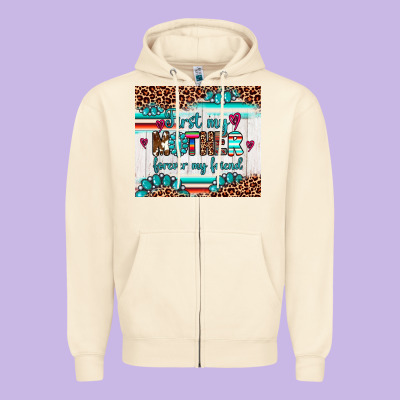First My Mother Forever My Friend Zipper Hoodie Designed By Artiststas