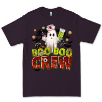 Plum Boo Boo Crew Nurse Premium Tee - texasbilliewilder