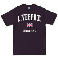 Plum Liverpool England Vintage Athletic Sports Design Premium Tee - longCreatives