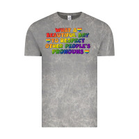 Cloud Rock What a beautiful day to respect other people's Vintage Tee - CowGirlArtShop