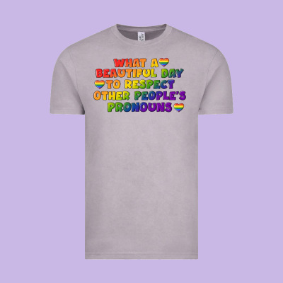 What A Beautiful Day To Respect Other People's Vintage Tee Designed By Cowgirlartshop