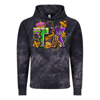 Cloud Black texas mardi gras olivia Vintage Hoodie - OliviaCreatesArt