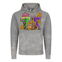 Cloud Rock texas mardi gras olivia Vintage Hoodie - OliviaCreatesArt