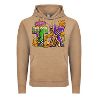 Vintage Coffee texas mardi gras olivia Vintage Hoodie - OliviaCreatesArt
