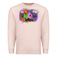 Pale Pink endo crew Premium Sweatshirt - AdoDesignShop