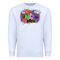 White endo crew Premium Sweatshirt - AdoDesignShop