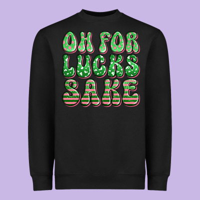 Oh For Lucks Sake St Patricks Heavyweight Sweatshirt Designed By Artiststas