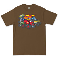 Cacao Blaze and the Monster Machines and Friends Premium Tee - longCreatives