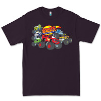 Plum Blaze and the Monster Machines and Friends Premium Tee - longCreatives